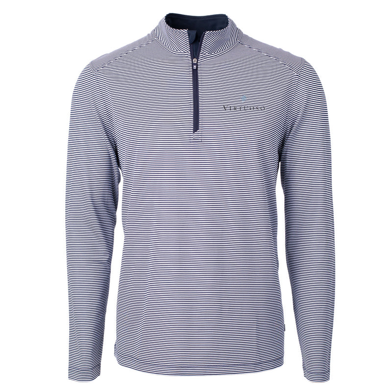 Front View - Navy Blue/White